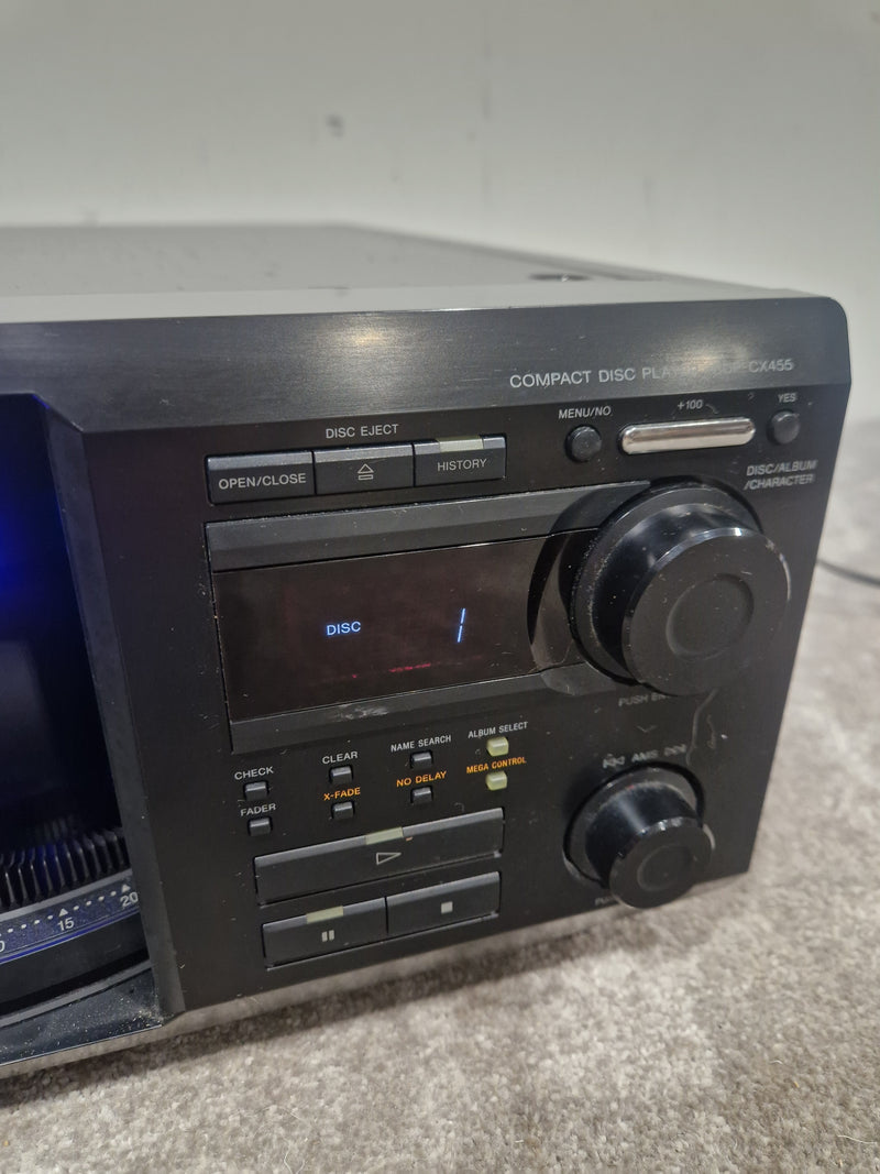 Sony CDP-CX455 CD Changer - 400-Disc Capacity - Good w/ Original Box & Power Cable & Remote - image 14