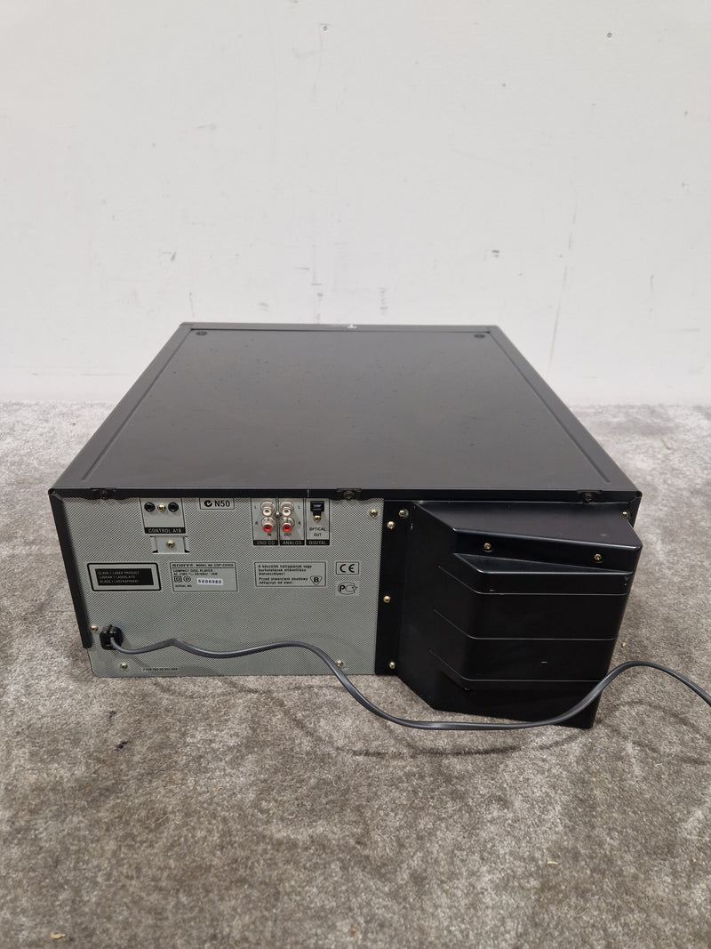 Sony CDP-CX455 CD Changer - 400-Disc Capacity - Good w/ Original Box & Power Cable & Remote - image 16