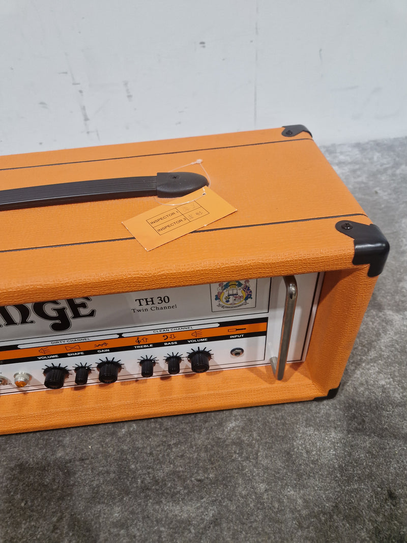 Orange TH30 - Guitar Amplifier Head - Orange - Like New w/ Original Box & Power Cable - image 9