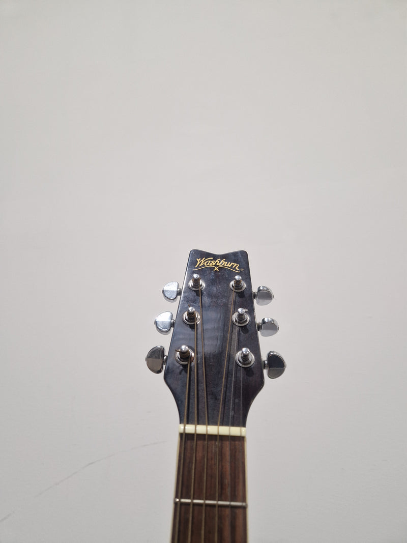 WASHBURN D-11/TBL Green Acoustic Guitar - Stunning Finish - Excellent - image 3