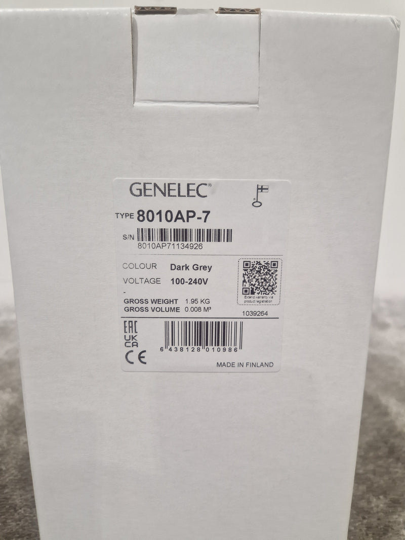 Genelec 8010A Active Studio Monitor - Compact Design - Excellent w/ Original Box - image 13