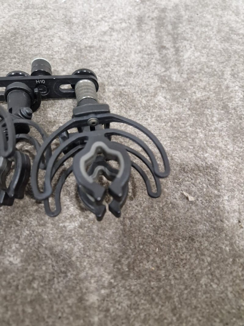 AKG H10 Shock Mount Black Microphone - Vibration Isolation - Excellent - image 3