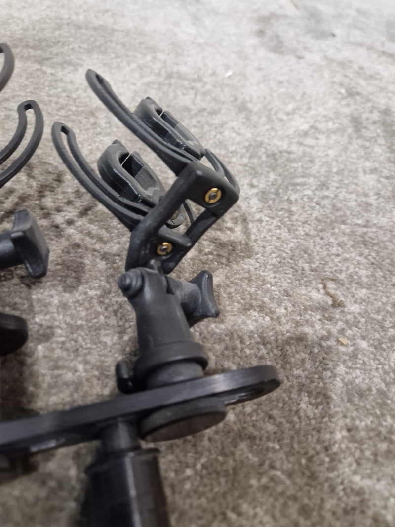 AKG H10 Shock Mount Black Microphone - Vibration Isolation - Excellent - image 6