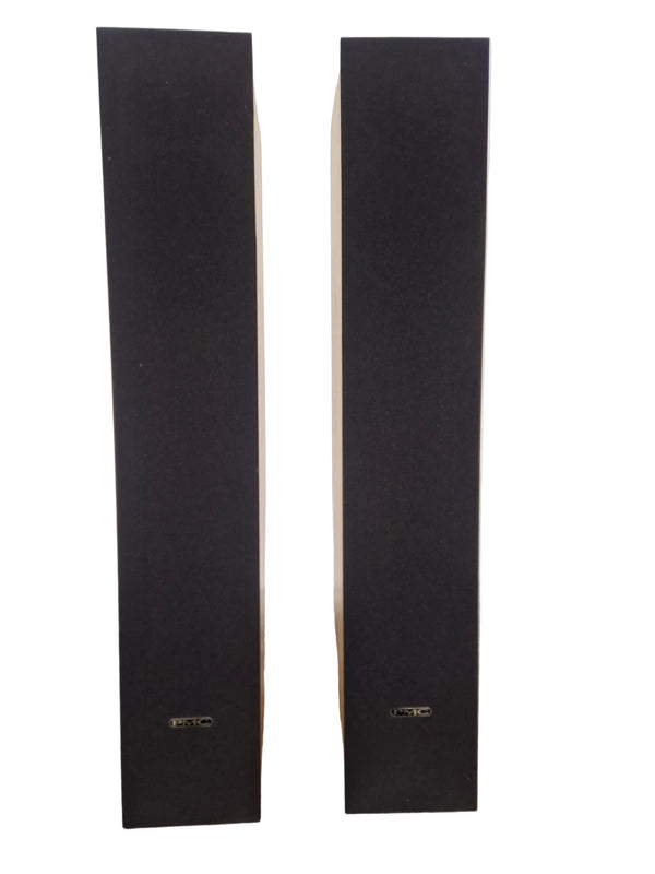 PMC TWENTY5 23 Floorstanding Speaker Pair Walnut - Advanced Transmission Line - Excellent w/ Original Box & Speaker feet