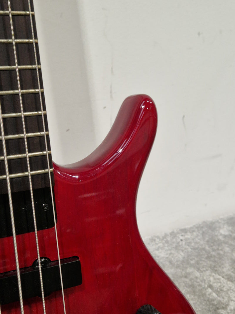 Toby Deluxe V by Tobias Red Bass Guitar - 5-String - Excellent w/ Hard Case - image 16