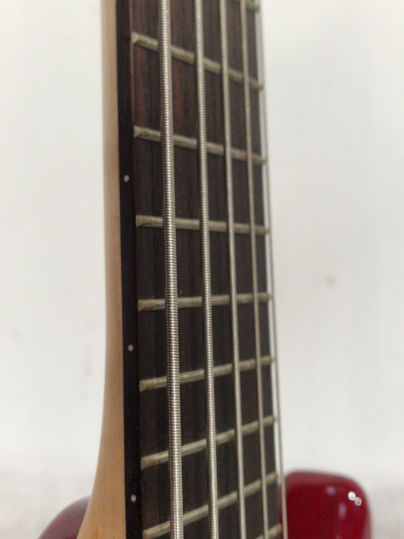 Toby Deluxe V by Tobias Red Bass Guitar - 5-String - Excellent w/ Hard Case - image 18