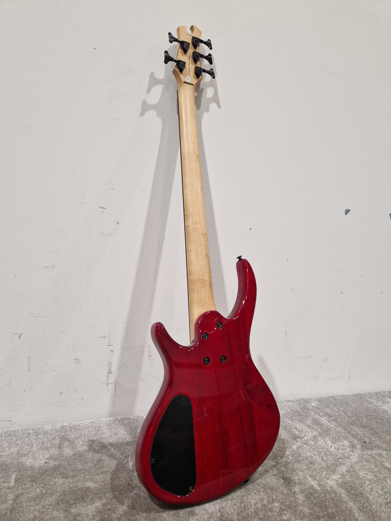 Toby Deluxe V by Tobias Red Bass Guitar - 5-String - Excellent w/ Hard Case - image 10