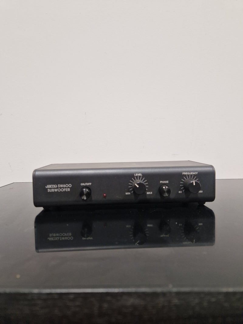 Jamo SW600 Black Subwoofer - Enhanced Bass Response - Very Good w/ Original Box & Control hub - image 6