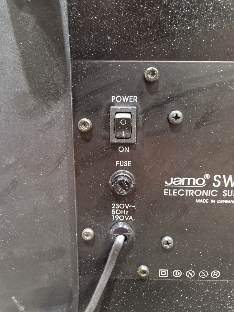 Jamo SW600 Black Subwoofer - Enhanced Bass Response - Very Good w/ Original Box & Control hub - image 14