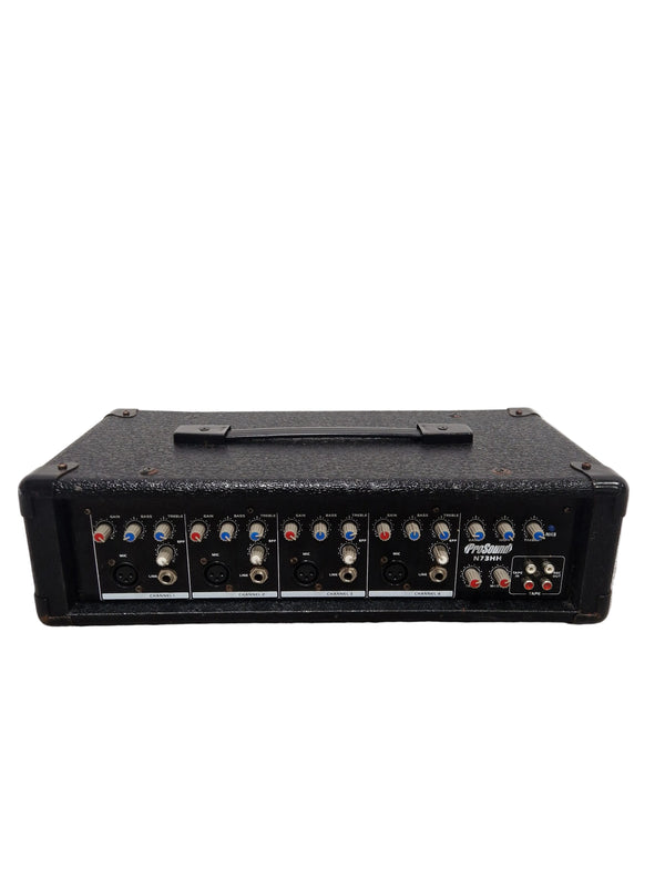 ProSound N73HH - Powered Mixer Head - 4 Channel - Black - Good w/ Power Cable
