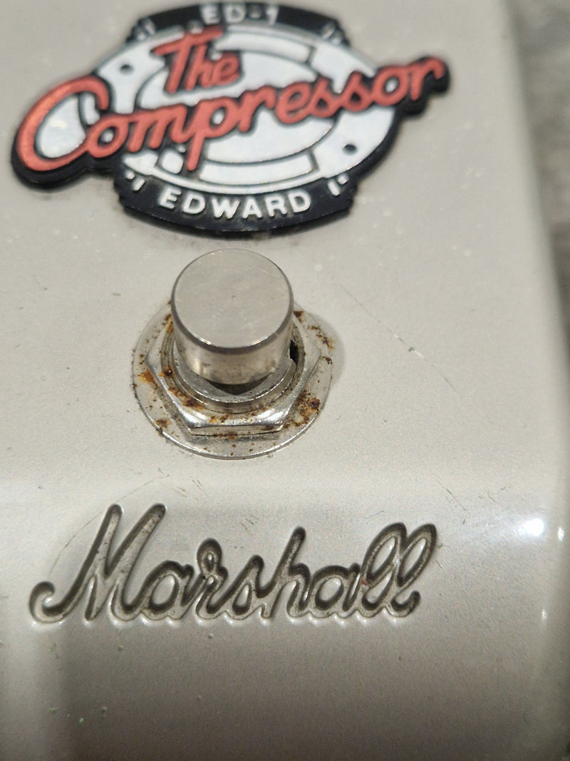 Marshall ED-1 The Compressor - Effects Pedal - Silver - Good - image 3