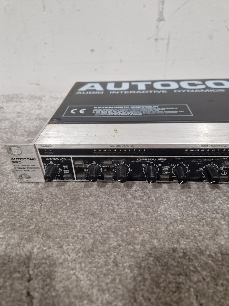 Behringer Autocom Pro MDX 1400 - Audio Dynamics Processor - Fair - image 6
