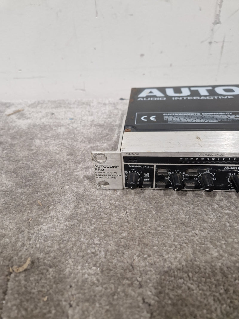 Behringer Autocom Pro MDX 1400 - Audio Dynamics Processor - Fair - image 7