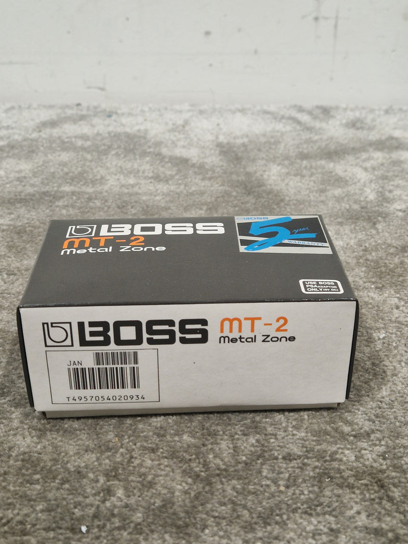 Boss MT-2 - Metal Zone Distorion Effects Pedal - Excellent w/ Original Box - image 3