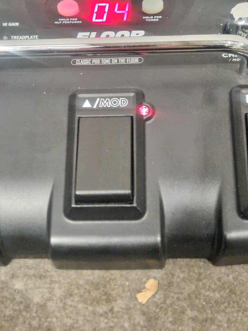 Line 6 Floor POD - Guitar Multi-Effects Processor - Black - Excellent w/ Power Supply - image 5