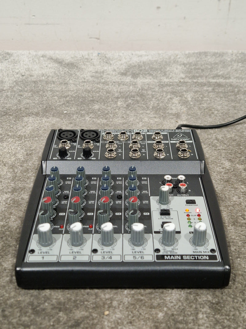 Behringer XENYX 802 Audio Mixer - 8-Input Compact - Excellent w/ Original Box & European Power supply - image 11