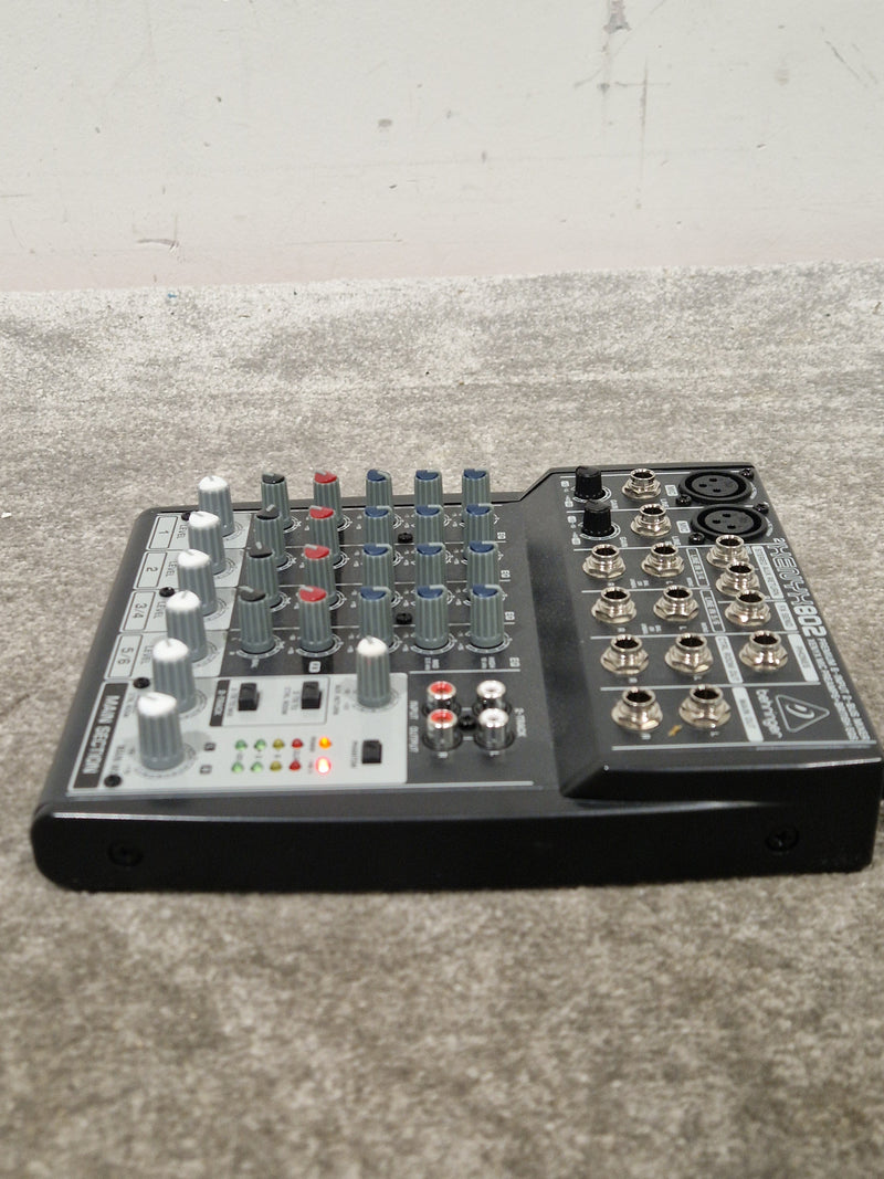 Behringer XENYX 802 Audio Mixer - 8-Input Compact - Excellent w/ Original Box & European Power supply - image 12