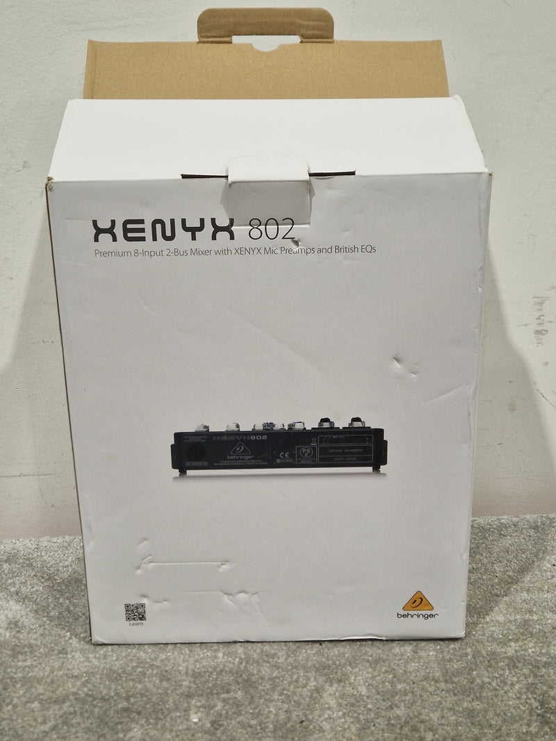 Behringer XENYX 802 Audio Mixer - 8-Input Compact - Excellent w/ Original Box & European Power supply - image 6