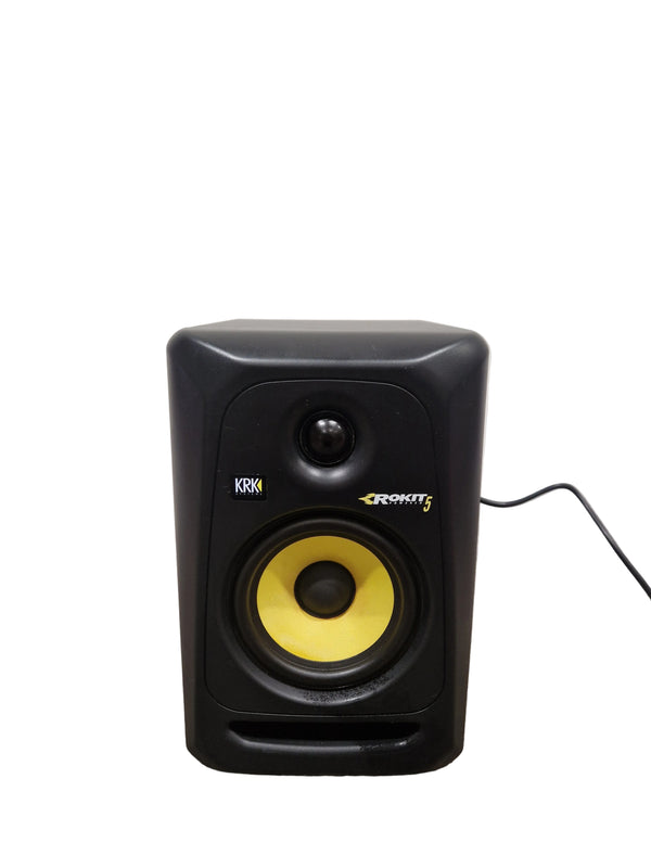 KRK Rokiit 5 Powered PA Speaker - Exceptional Audio Clarity - Excellent w/ Power Cable