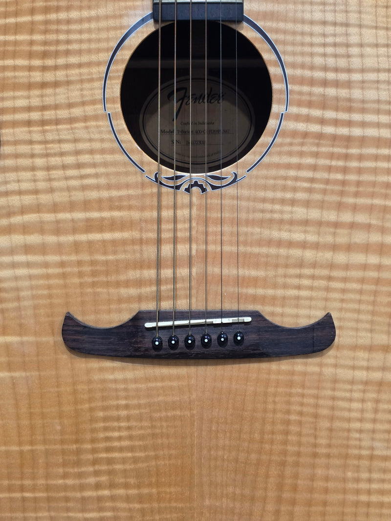 Fender T-Bucket 400CE - Acoustic-Electric Guitar - Flamed Maple - Good w/ Soft Case - image 2
