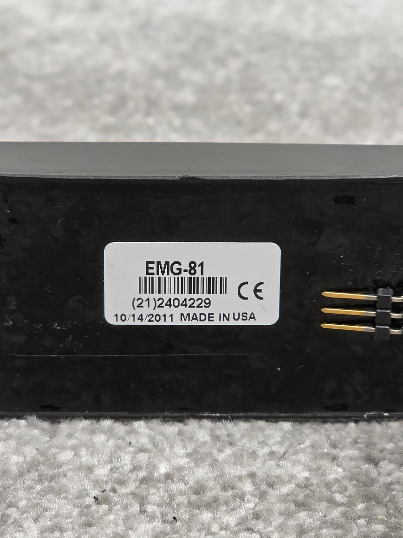 EMG 81 - Active Humbucker Pickup - Black/Chrome - Excellent - image 4
