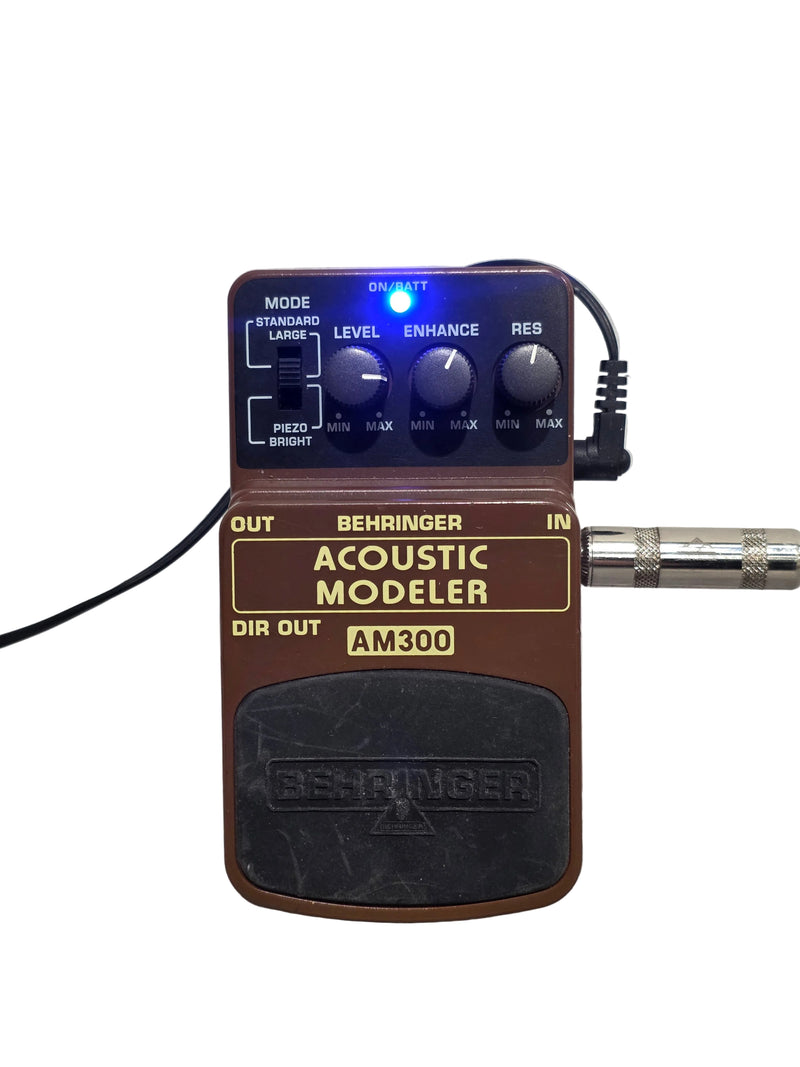 Behringer AM300 - Acoustic Modeler Effects Pedal - Brown - Good - image 1