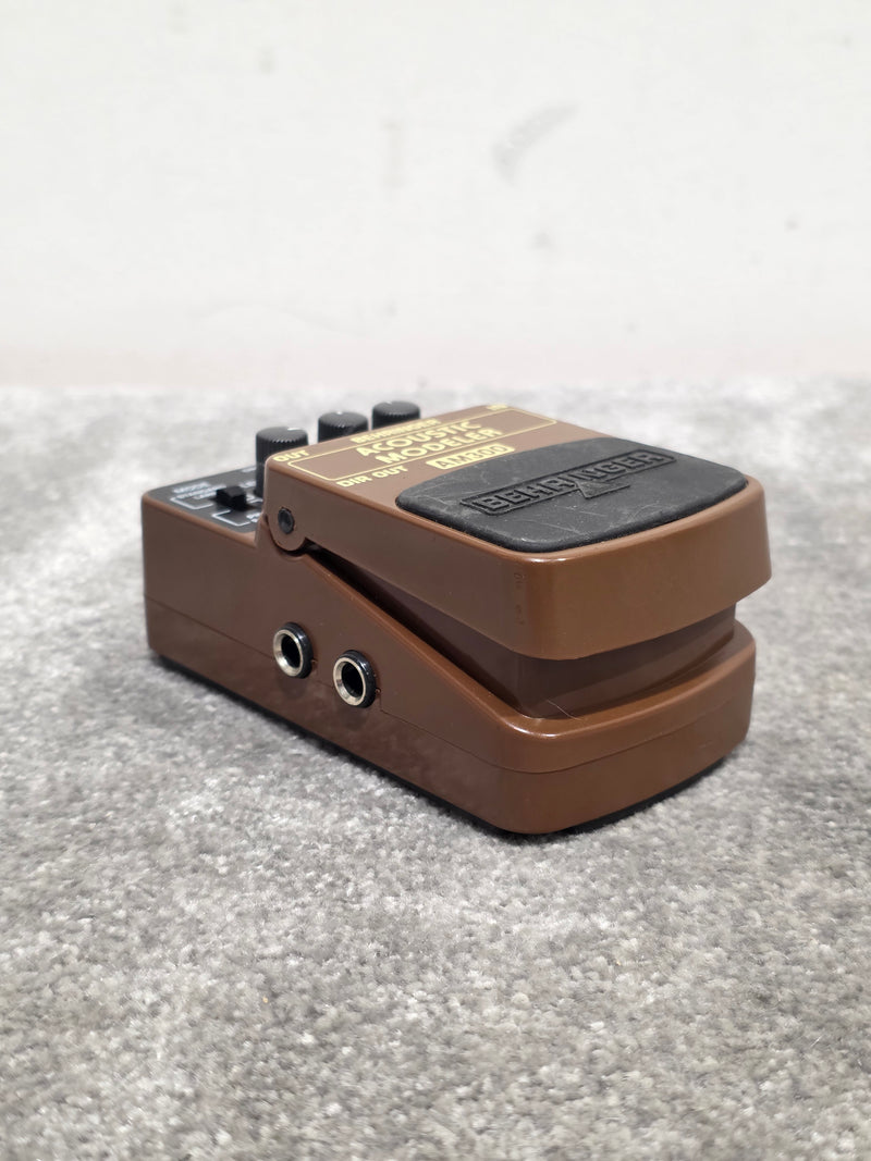 Behringer AM300 - Acoustic Modeler Effects Pedal - Brown - Good - image 5