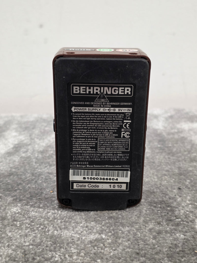 Behringer AM300 - Acoustic Modeler Effects Pedal - Brown - Good - image 6