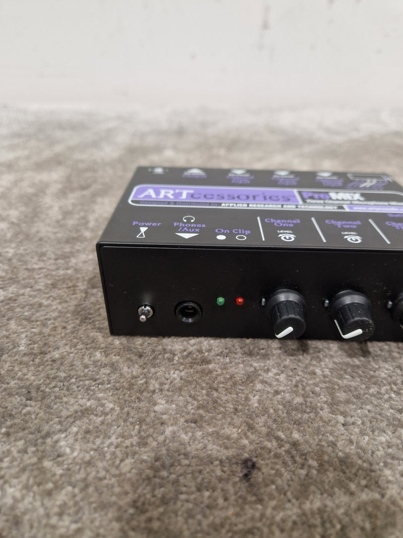 ARTcessories ProMIX - 3-Channel Microphone Mixer - Black - Excellent - image 11