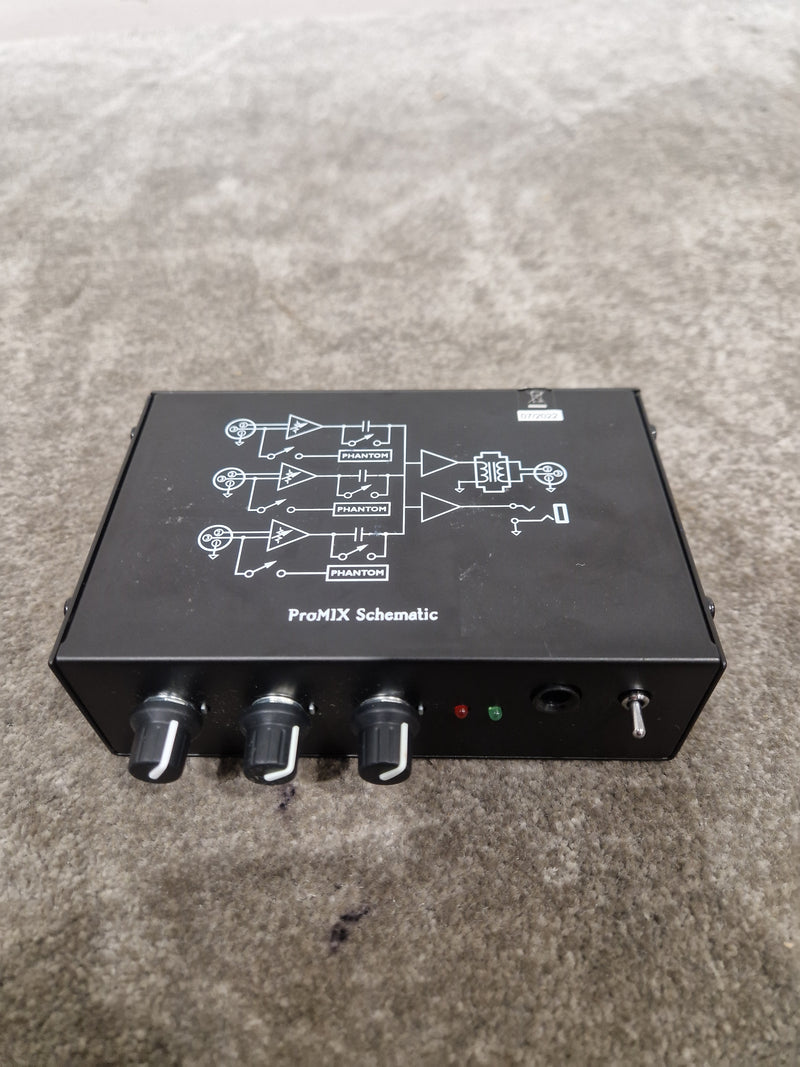 ARTcessories ProMIX - 3-Channel Microphone Mixer - Black - Excellent - image 12