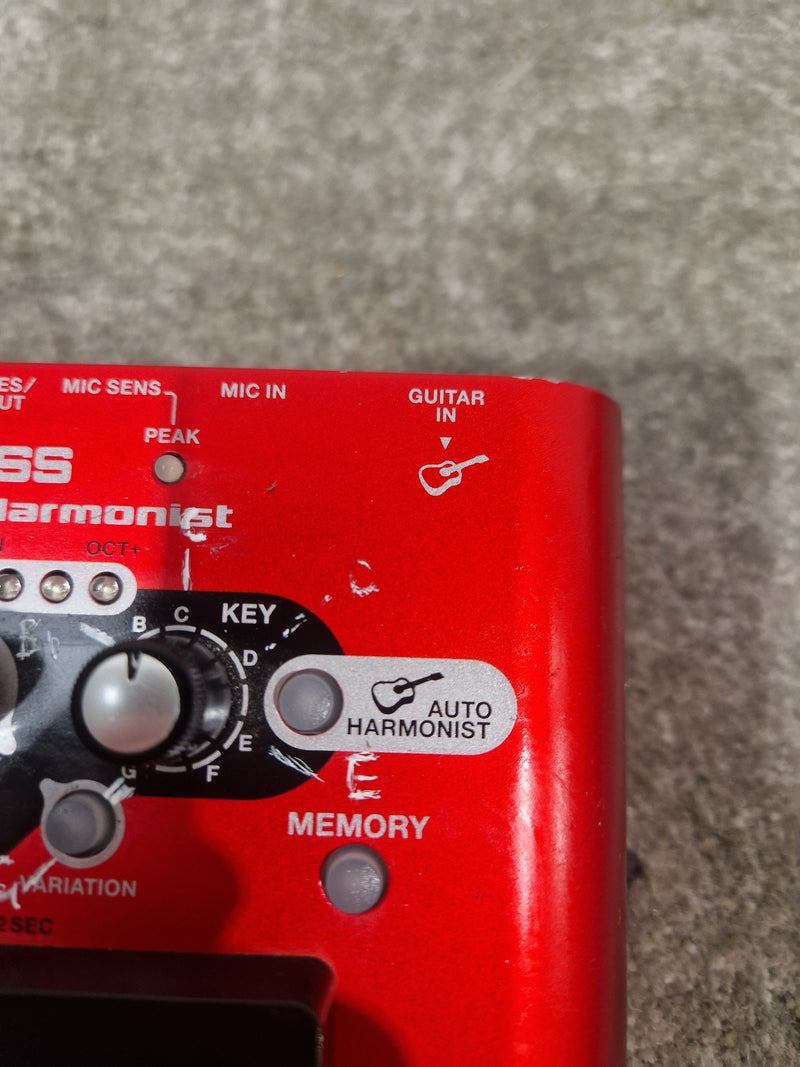 Boss VE-2 - Vocal Harmonist - Red - Excellent - image 11