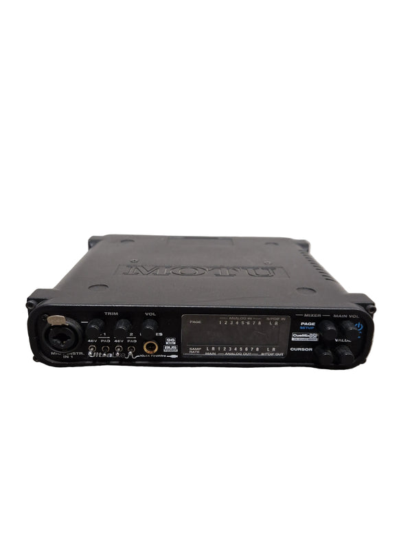 MOTU UltraLite - Audio Interface - Black - Excellent