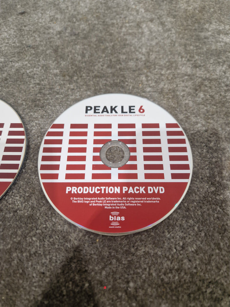 Bias Peak LE6 software - Excellent w/ Original Box - image 3