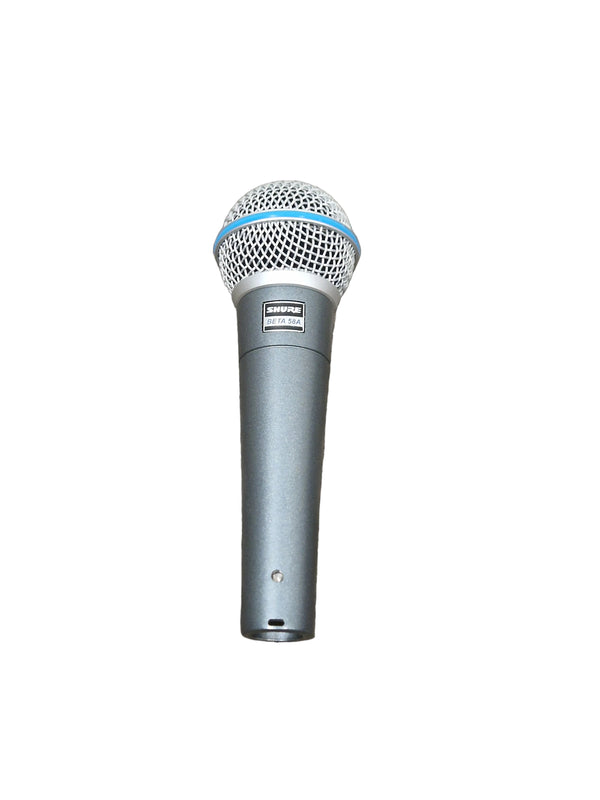 Shure BETA 58A Microphone - Excellent w/ Soft Case & Cables