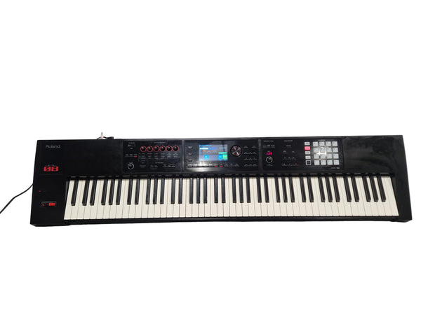 Roland FA-08 - Workstation Keyboard - Black - Excellent w/ Manuals, Power Supply & Soft Case