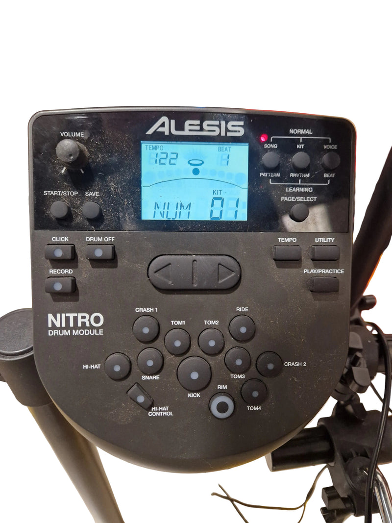 Alesis Nitro Mesh Kit - Electronic Drum Kit - 8-Piece - Black - Excellent w/ Power Supply - image 2
