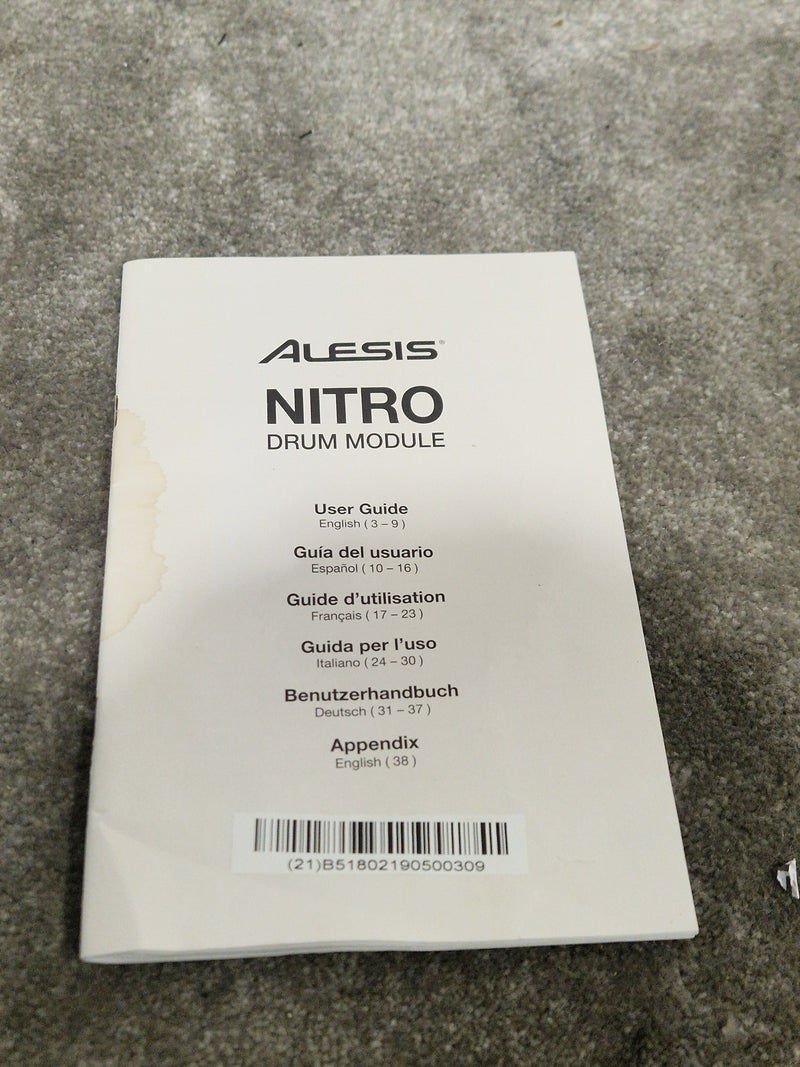 Alesis Nitro Mesh Kit - Electronic Drum Kit - 8-Piece - Black - Excellent w/ Power Supply - image 21