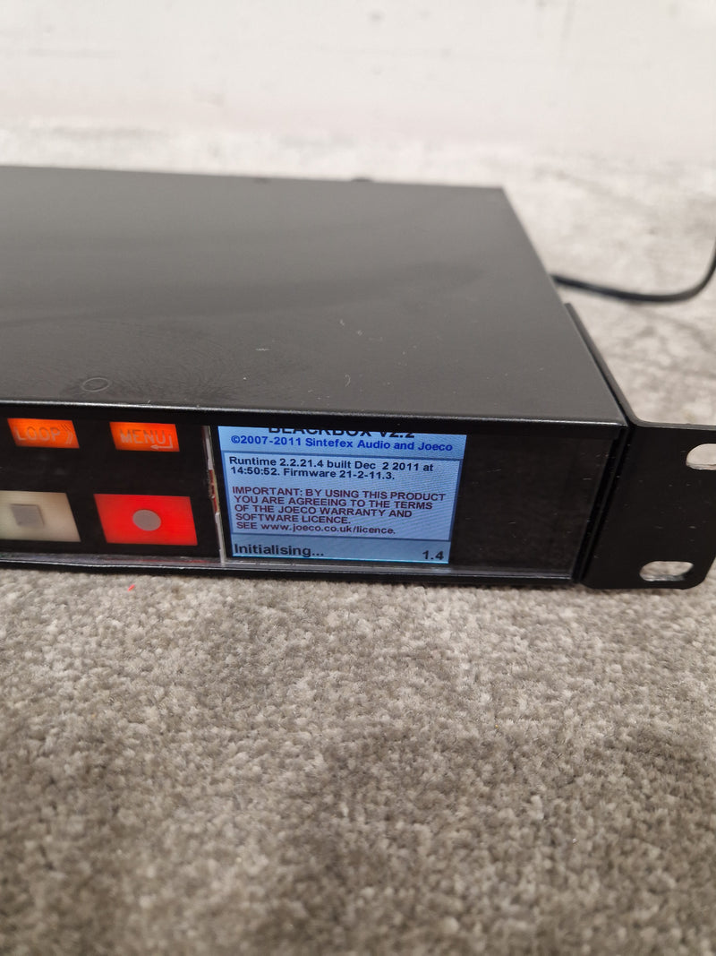 Joeco BBR1B - Black Box - Configured For Backing Track Playback - Audio Interface - Excellent w/ Manuals & Power Supply - image 8