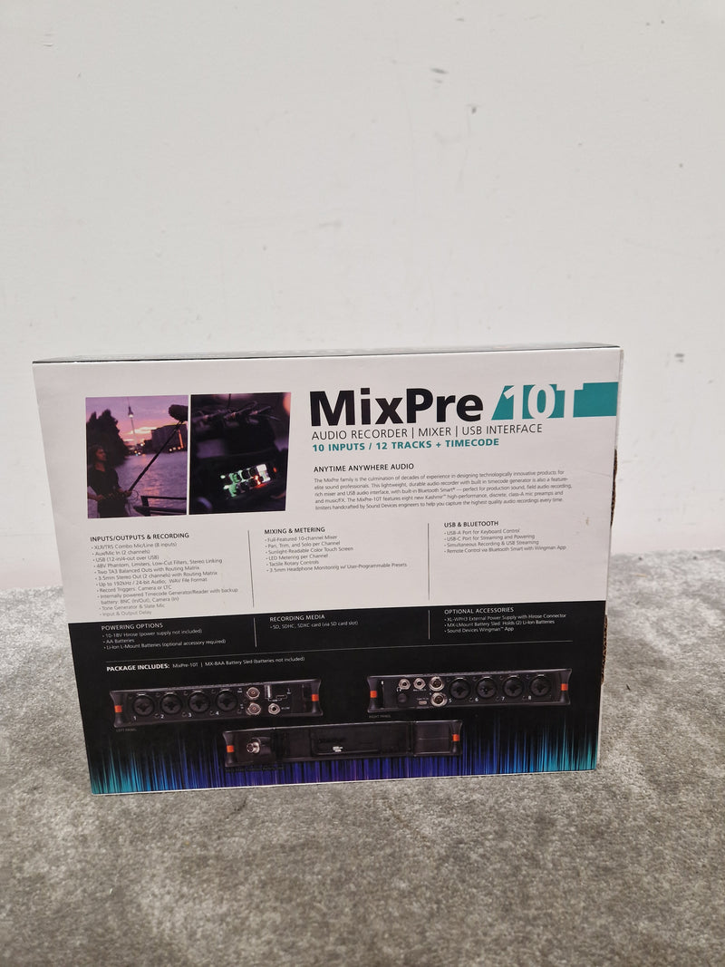 Sound Devices MixPre-10T - Audio Recorder/Mixer - Excellent w/ Original Box - image 18