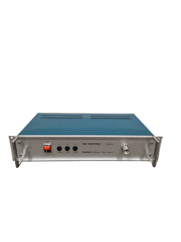 HH Electronics TPA-100D - Power Amplifier - Blue/Silver – Power Amplifier - Spares or Repair