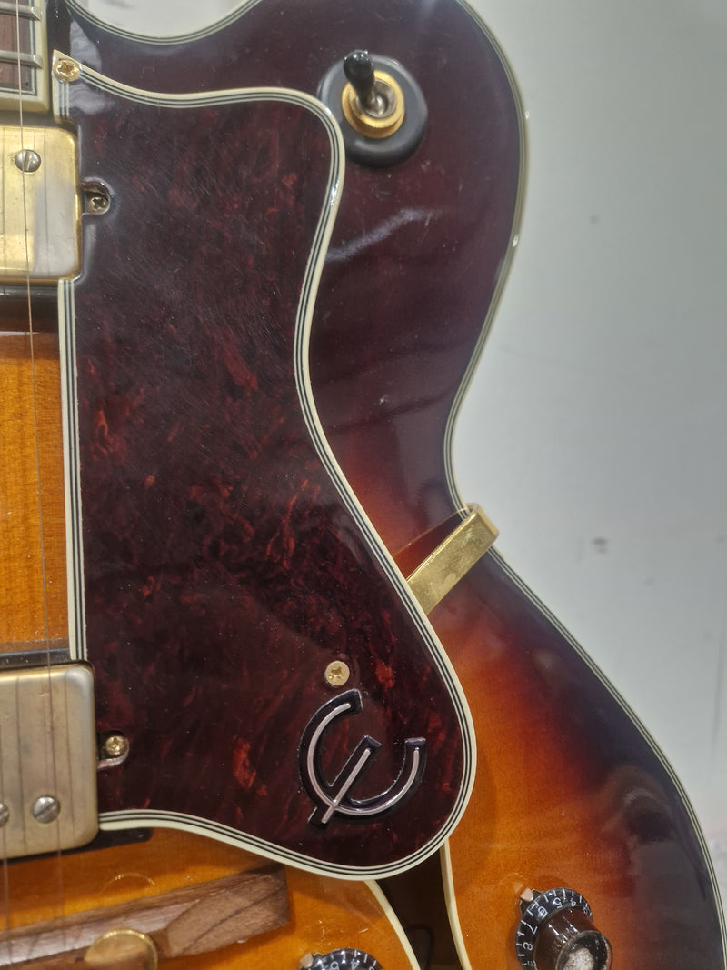 Epiphone Broadway - Semi-Hollow Electric Guitar - Sunburst - Good/Refurbished w/ Hard Case - image 13
