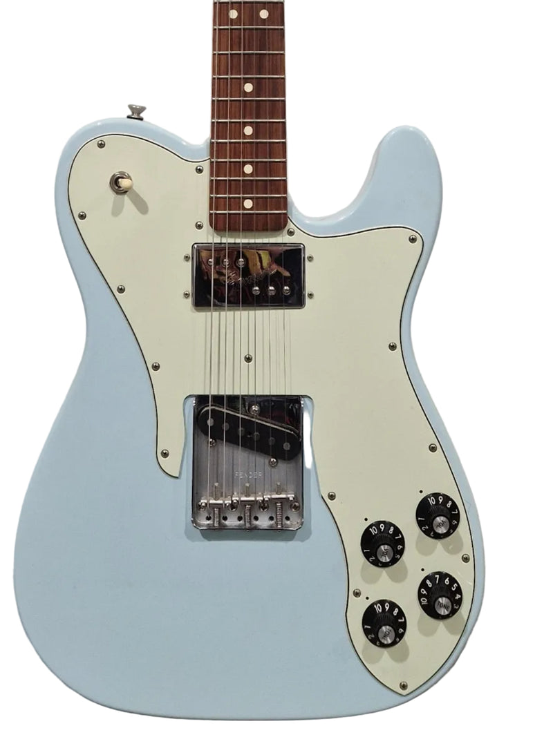 Fender Vintera Telecaster Custom - Electric Guitar - Sonic Blue - Made In Mexico S/N MX19051283 - Excellent w/ Soft Case - Refurbished - image 1