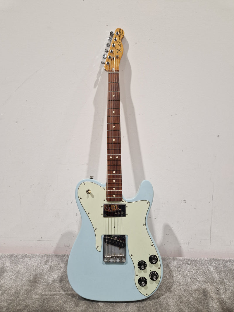 Fender Vintera Telecaster Custom - Electric Guitar - Sonic Blue - Made In Mexico S/N MX19051283 - Excellent w/ Soft Case - Refurbished - image 2