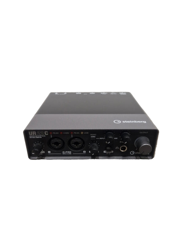 Steinberg UR22C - Audio Interface - Black - Excellent w/ Original Box & Manuals