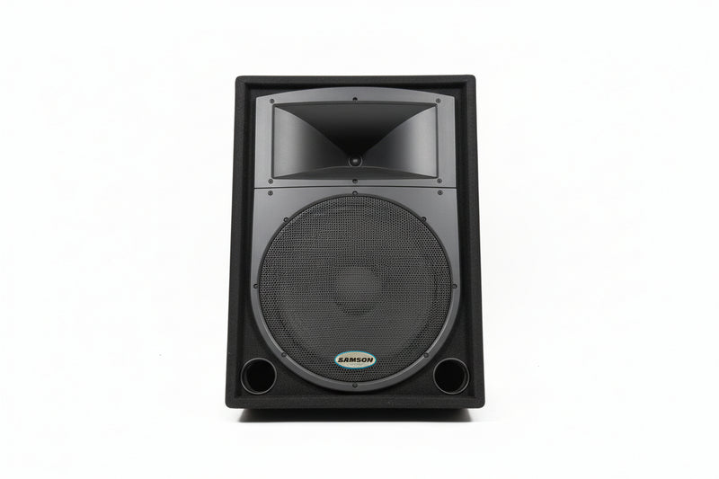 Samson Resound RS15M - Passive Floor Monitors - Black - Excellent - image 1
