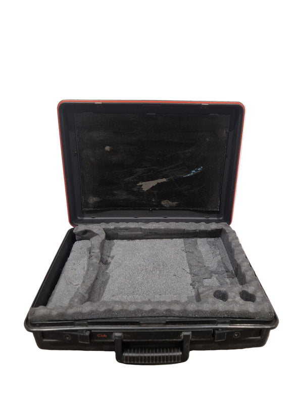 Delsey Club Suitcase - Black/Red 48cmx35cmx12cm – Suitcase - Good