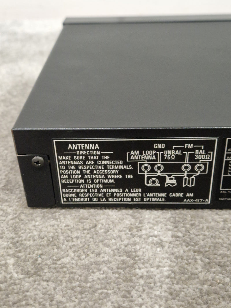 Pioneer F-X55ZL - Tuner - Black - Excellent - image 12