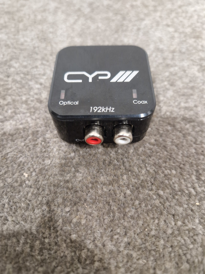 CYP AU-D3-192. Digital Audio To Stereo Audio Converter - Converter - Excellent - image 2