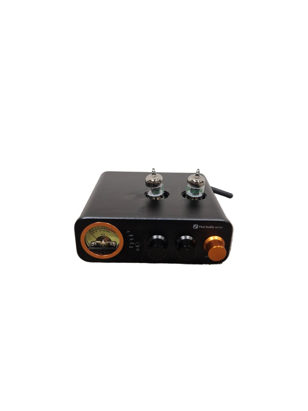 Fosi Audio MC331 - Tube Preamplifier - Black/Orange - Like New w/ Original Box, Manuals & Power Supply