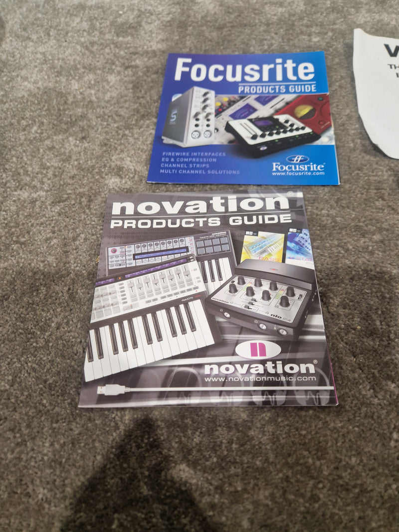 Novation Nocturn - Intelligent Plug-in Controller - Like New w/ Manuals & Original Box - image 7